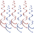 thumbnail image 1 of Creatine July 4th Decorations Patriotic Themed Red White And Blue Paper Fans July 4th Banners And Hanging Suitable For July 4th Independence Day Party Decorations., 1 of 8