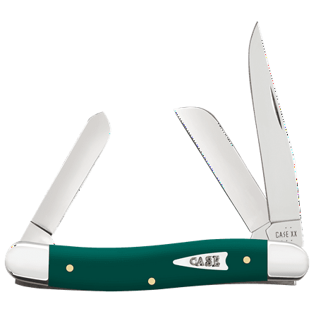 Case XX Knives Medium Stockman Spruce Green Synthetic Stainless Pocket Knife