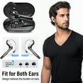 thumbnail image 4 of Bluetooth Auriculares, Auricular Bluetooth de un Solo Oído con Micrófono ENC con Sonido Estéreo HiFi, 72 Horas de Tiempo de Conversación Auriculares Inalámbricos V5.3 con Estuche de Carga de 400mAh p, 4 of 8