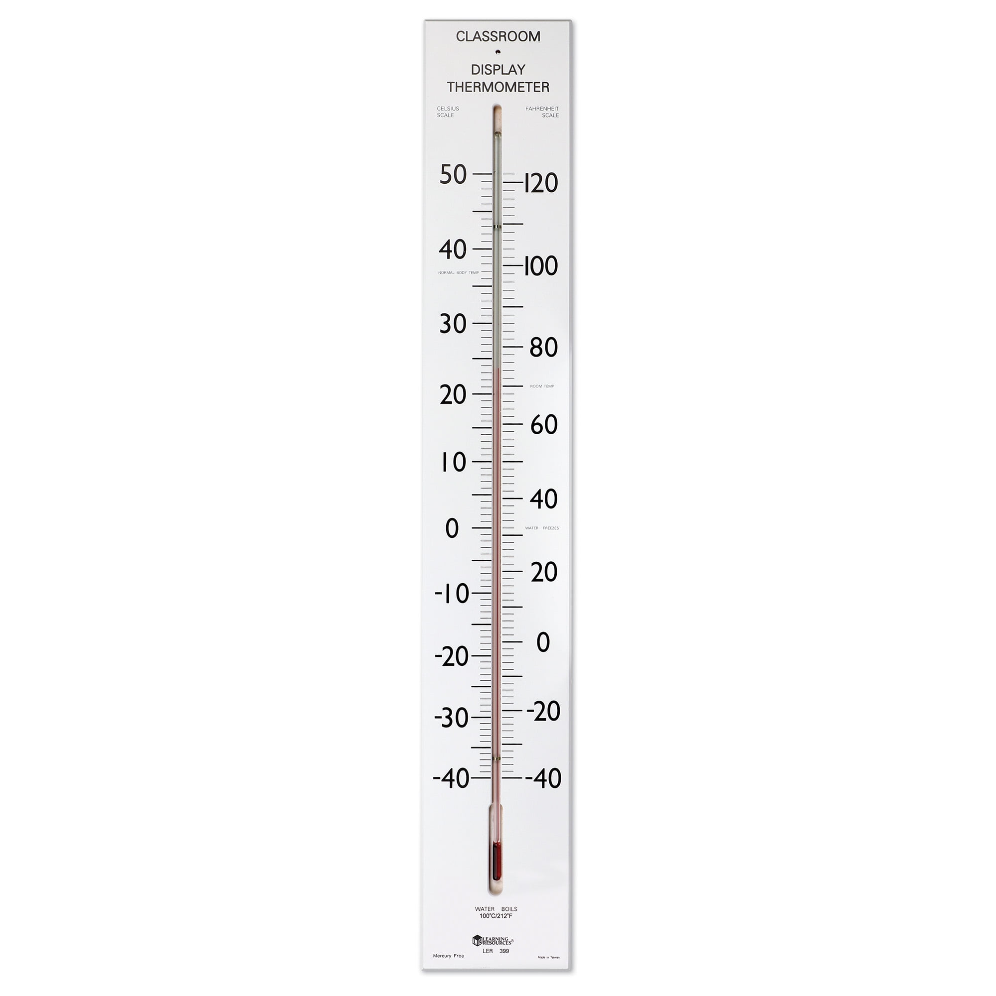 Learning Resources Giant Classroom Thermometer, Ages 5+