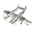 thumbnail image 1 of Esquirla 1:48 Fighter Building Kits Collection Plane Ornament DIY Airplane Handcrafts Argent, 1 of 8