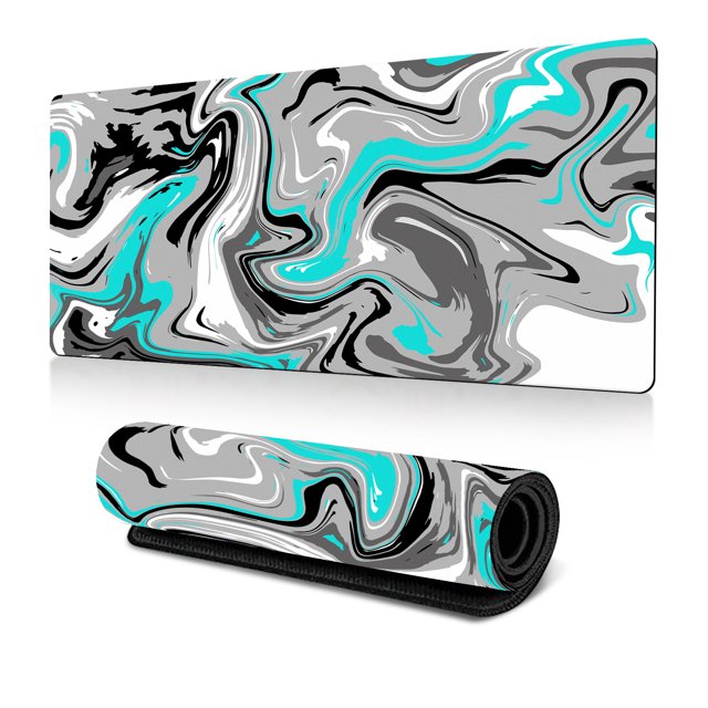 Alfombrilla de ratón grande para juegos, 900 x 400 mm, diseño de camuflaje morado, para chica, regalo, dibujos animados abstractos, XXL, para ordenador, PC, gamer, alfombrilla de ratón para escri