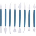 thumbnail image 2 of Marshmallow Fondant Cake Decorating Hand Tool 12 Pcs Sugarcraft Gumpaste Icing Smoother Rolling Pin Trimmer Cutter, 2 of 4