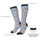 thumbnail image 4 of Fotbe Flamingo Calcetas Divertidas Estampadas para Hombre y Mujer, Calcetas de Algodón hasta la Rodilla para Caminar, Correr, Enfermería y Embarazo, 4 of 6