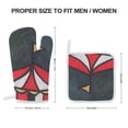 thumbnail image 2 of The Circus Oven Gloves And Pots Stand Set Oven Gloves And Pot Racks Pot Racks And Oven Gloves Set, 2 of 9
