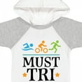 thumbnail image 4 of Inktastic Triathlon Sports Quote Must Tri Boys or Girls Baby Bodysuit, 4 of 5