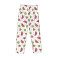 thumbnail image 5 of Xecao Watermelon And Kiwi Men's Straight Lounge Pajama Pants: The Ultimate in Comfortable Sleepwear, 5 of 9