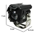 thumbnail image 4 of 2 Faros Bicolor 6 Hiperled Lupa Moto Fijo 12-24v 20,500lm, 4 of 7