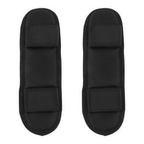 CHICHUMID 2Pcs Black Shoulder Pads for Backpack Straps with Cushion Support