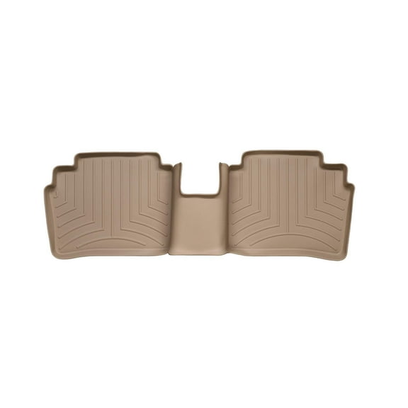 WeatherTech Custom Fit FloorLiners compatible with 2007-2011 Nissan Versa - 2nd Row, Tan