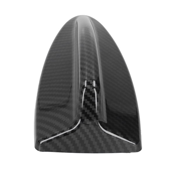 Auto Car Fin Antenna Cover, Fydun Carbon Fiber Style ABS Spoiler Roof Wing Roof Fin Antenna Cover For 3 Series E90 For X1 E84 For X3 F25