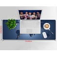 thumbnail image 3 of Extended Gaming Mouse Pad (31.5x11.8 in), Large Non-Slip Rubber Base Mousepad, Keyboard Mouse Mat Desk Pad for Work, Game - World Map Illustration Night, 3 of 6