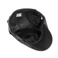 thumbnail image 6 of SikaFu Cotton Solid Color Plaid Newsboy Caps Flat Peaked Cap Men and Women Painter Beret Hats 16, 6 of 6