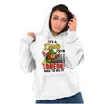 thumbnail image 3 of Woodsy Owl US Forest Service Cartoon Hoodie Sweatshirt Women Men Brisco Brands L, 3 of 5