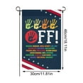 thumbnail image 3 of 2025 April & May Hands Off Protest Signs, Social Security And Medicare Protest Flag Vivid Color Fade Resistant Polyester Room Decor Indoor Outdoor(Without Flagpole), 3 of 5