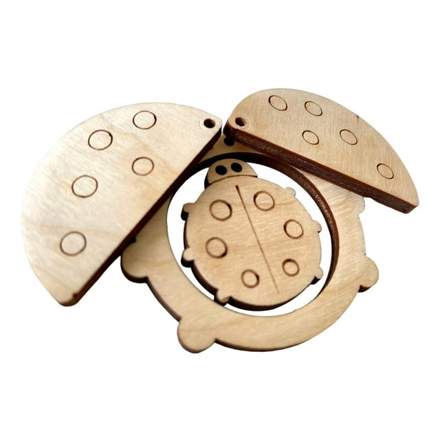 Tablero ocupado, accesorios de bricolaje, Material, habilidad práctica, tablero de actividades sin pintar para Mariquita perfke tablero ocupado