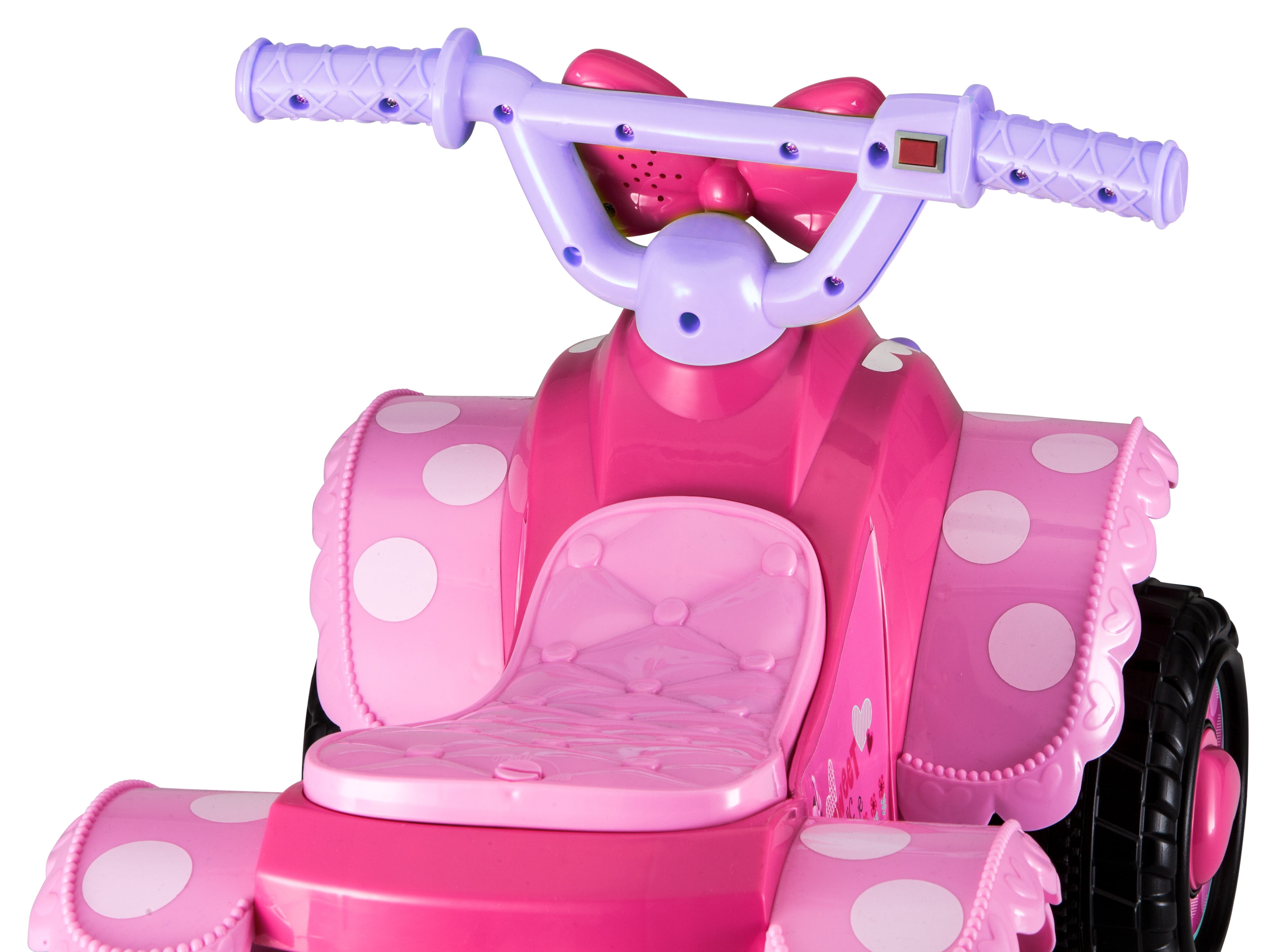 6V Disney Minnie Mouse Happy Helper Quad Slow Ride On Toy Electric