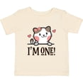 thumbnail image 3 of Inktastic Babys 1st Birthday Kitty 1 Year Old Girl Girls Baby T-Shirt, 3 of 5