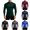 A-Army Green650, variant on Mens T Shirts Long Sleeve Mock Neck Raglan Quick Dry Compression Tees Gym Running Athletic Base Layer Tops
