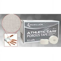 Mueller Athletic Care Porous Tape 1.5 Inx15 Yards (32 Rolls)