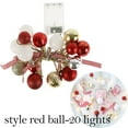 thumbnail image 4 of OUSITAID Solar LED Rope Lights Fairy Tube Light String Waterproof Outdoor Holiday Garden, 4 of 17