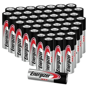 Energizer MAX AA Batteries (48 Pack), Double A Alkaline Batteries