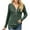 Army Green, variant on Knitted Sweaters for Women Long Sleeves V-Neck Half Zipper Casual Blouse Comfy Warm Solid Color Pullover Top
