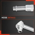 thumbnail image 6 of A-Premium Engine Oil Cooler Line Hose Assembly Compatible with Chevrolet GMC C2500 C2500 Suburban C3500 C3500HD K2500 K3500 K2500 Suburban 1994-1995, 6 of 8
