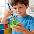 thumbnail image 4 of Yeciiwht Manual Mini Pencil Sharpener - Portable Compact Sharpener Classroom Homework Supplies Green, 4 of 7