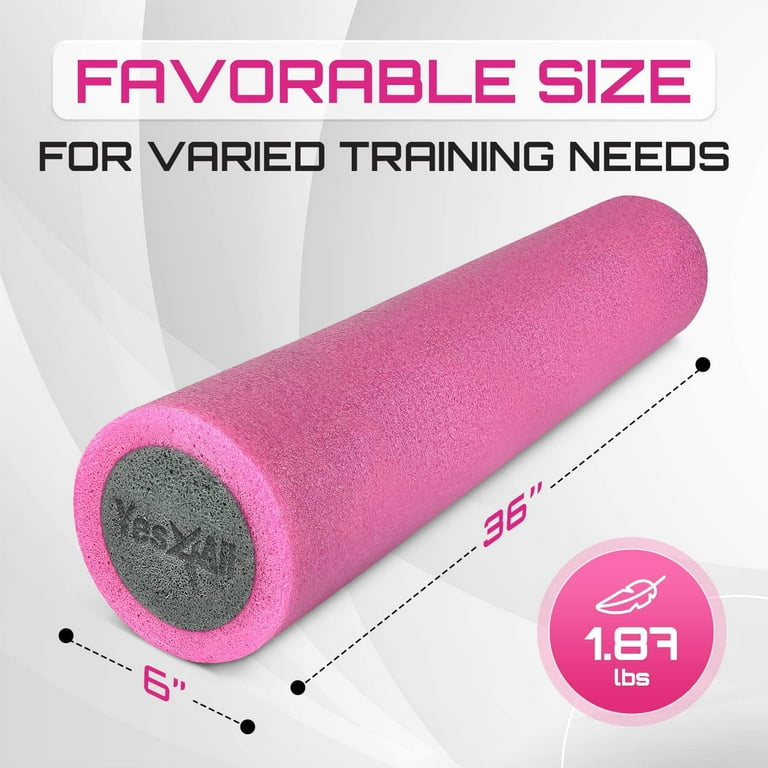 ★andar★ Relax Foam Roller II XL 2-Layer Foam Roller - 36 inches - Walmart.com
