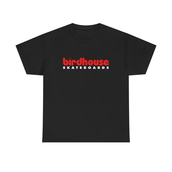 Birdhouse Skateboards Skate Classic 80s 90s Skate Design Premium T Shirt - Black / L