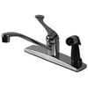 Avalon Kitchen Faucet Single Loop Handle with Spray Chrome Finished
