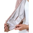 thumbnail image 5 of DARING DIVA Women's Faux Fur Shawl Stole Winter Wedding Wrap XS Pink, 5 of 6