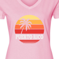 thumbnail image 4 of Inktastic Puerto Rico Vacation Cruise Women's V-Neck T-Shirt, 4 of 5