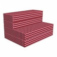 thumbnail image 1 of Pink Foldable Mattress, Modern Feminine Zigzag, 74.8" x 35.4", Burgundy Ruby Coral, by Ambesonne, 1 of 6