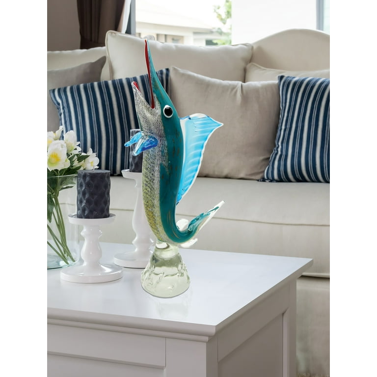 Dale tiffany Muliticolored Marlin Sculpture / Figurine - Walmart.com