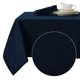 thumbnail image 1 of Deconovo Jacquard Impermeable Mantel con Redondo Patterns para mesa de comedor, Navy Blue, 60x84 Inch, 1 of 7