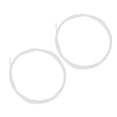 thumbnail image 1 of LOLIPPYY 2Pcs Basketball Frame Net Nylon Cord White for Hoop Net Fixing and Versatile Use, 1 of 8