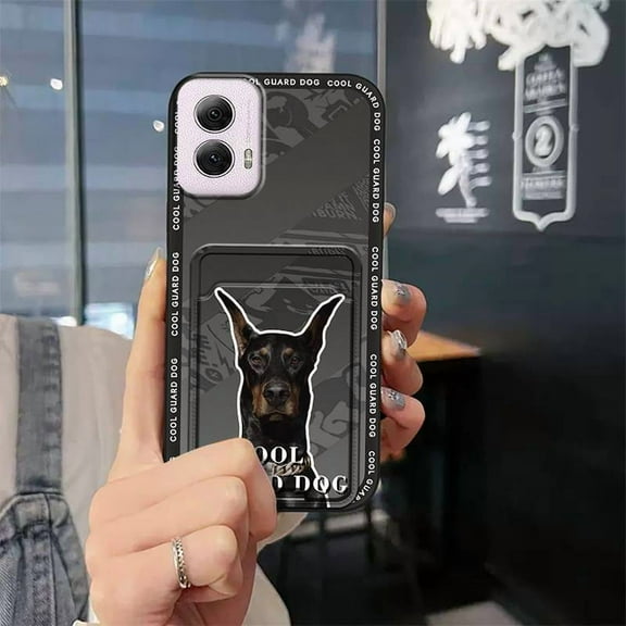 HBH-Phone Case For MOTO G Power 5G 2024, Shockproof Fashion Design Anti-knock Card sleeve Waterproof Full wrap Dirt-resistant Anti-dust TPU Graffiti Cartoon Durable Soft case Back Cover