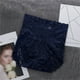 thumbnail image 2 of Braguitas de malla de cintura baja para mujer: ropa interior de algodón de color liso, diseño sin aros, cómodas para el uso diario., 2 of 3