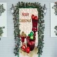 thumbnail image 4 of Tenture de Rideau de Porte de Fête de Noël Festive pour Rassemblements des Fêtes et Couverture d'Entrée Intérieure Saisonnière, Porte d'Entrée Distinctive, 4 of 5