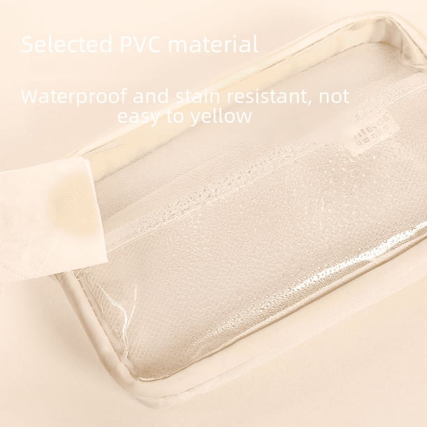Estuche transparente para lápices, estuche para lápices para estudiantes, estuche transparente para lápices para niñas, estudiantes de primaria, estuche transparente para lápices para niños