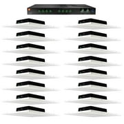 JBL Amplifier+16 Rockville Office/Restaurant/Bar/Cafe Drop Ceiling Tile Speakers
