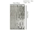 thumbnail image 4 of Thickened Material for Greater Warmth Emergency Silvery Mylar Thermal Compact High Quality Blankets for Kits, Natural Disasters Equipment, Retain Body Heat, Keeps You Warm (Pack Of 20), 4 of 7