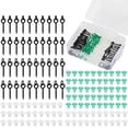 thumbnail image 2 of NAOJIE Fishing Bait Screws Hook Stops: 140pcs/box Carp Fishing Accessories Kit for Making Carp Boilies Pop Up Rigs, 2 of 5