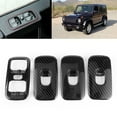 thumbnail image 4 of Window Lift Switch Cover Car Window Lift Switch Cover Window Lift Switch Cover For 4pcs Window Lift Switch Cover Decoration Trim Fit For G Class W463 G500 G55 2007-2010, 4 of 8