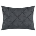 thumbnail image 3 of Nanshing Nexus Pintuck 7-Piece Reversible Comforter Set, Gray, 3 of 5