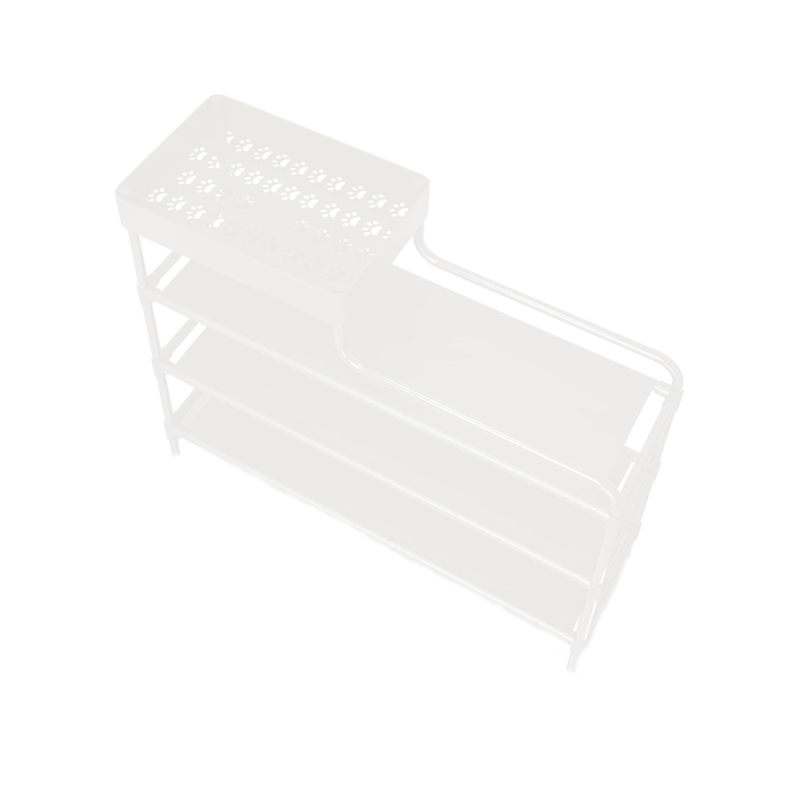 SHENGXINY Shoe Rack,Simple Multi-Layer Dust-Proof Shoe Cabinet,Economic Storage for Home,Doorway,Dormitory,Compact Space-Saving Rack White 19.68x16.53x7.08in
