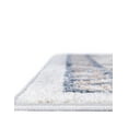 thumbnail image 6 of Unique Loom Oxford Collection Area Rug - Sheldonian (2' x 6' 1" Runner Cream/Navy Blue), 6 of 7