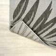thumbnail image 4 of JONATHAN Y SANTA MONICA 4 x 6 Area Rug, Havana Tropical Palm Leaf - Gray/Black, SMB208B-4, 4 of 7